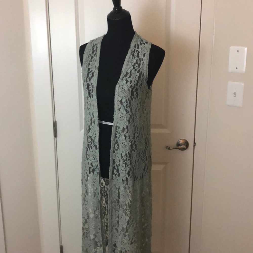 LuLaRoe Gray Joy Vest